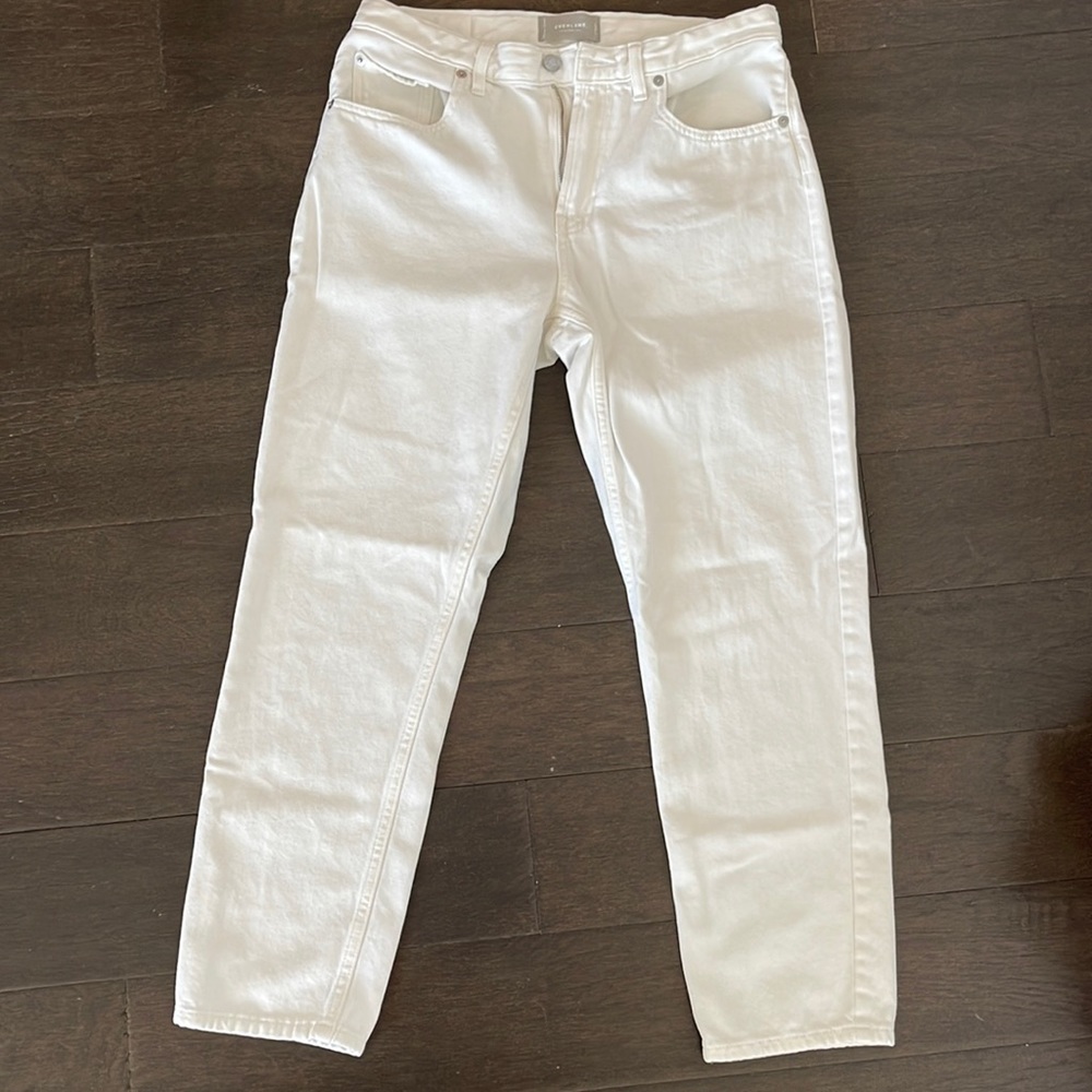 Everlane white jeans size 28